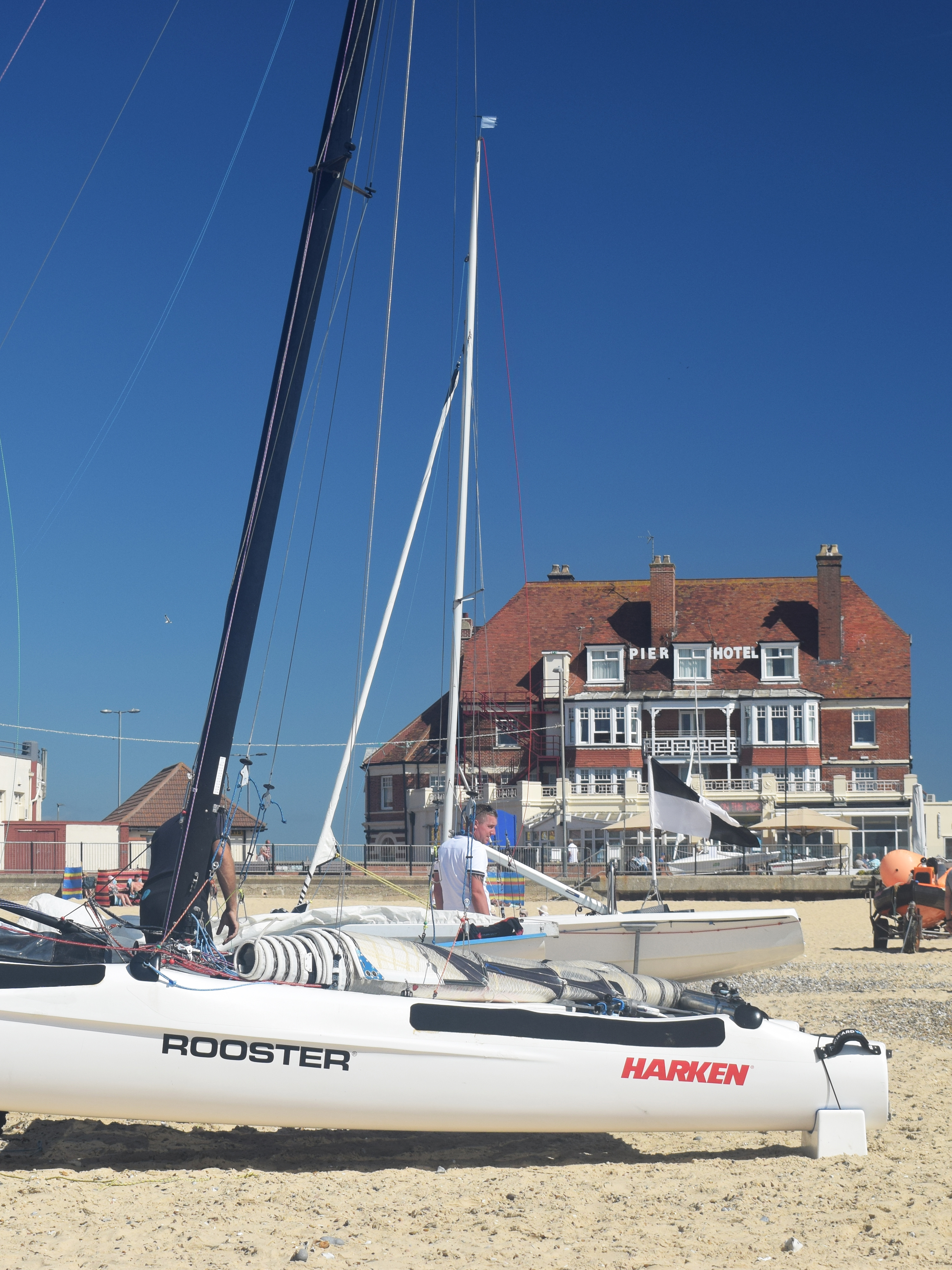 Pier Hotel from the beach